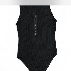 Forever 21 Black Bodysuit with Classic Silhouette